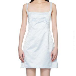 Sandy Liang Blue Melrose Mini dress